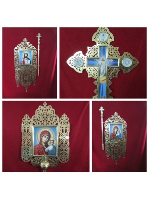 ЗАПРЕСТОЛЬНІ ХРЕСТИ, ІКОНИ, ХОРУГВИ