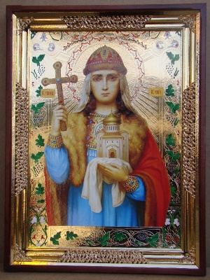 Свята Ольга (поясна)