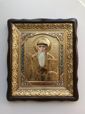 Спиридон Тримифунтський (емаль)