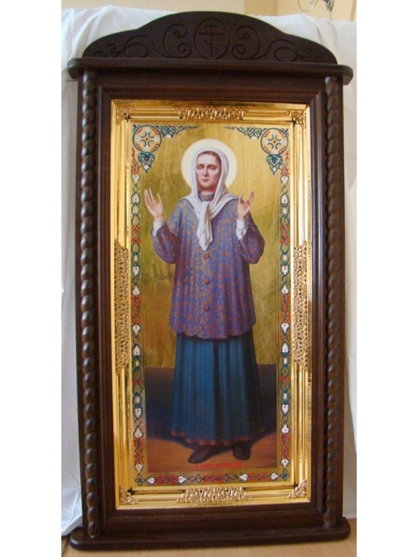 Кіот настінний різьблений дерев'яний