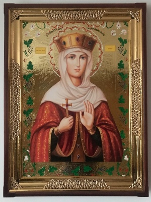 Свята Ірина (поясна)