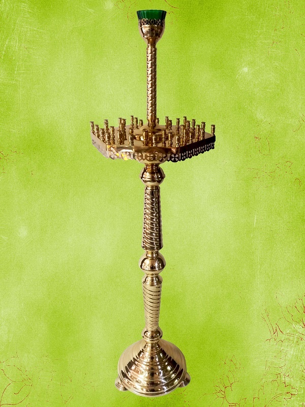 Підсвічник церковний 36 св. (шестигранний)
