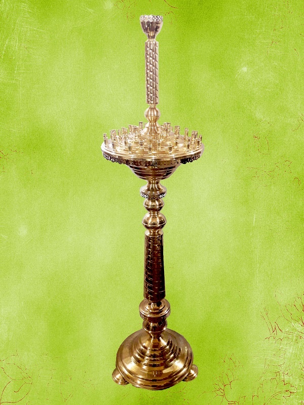 Підсвічник церковний 52 св. (з короною)