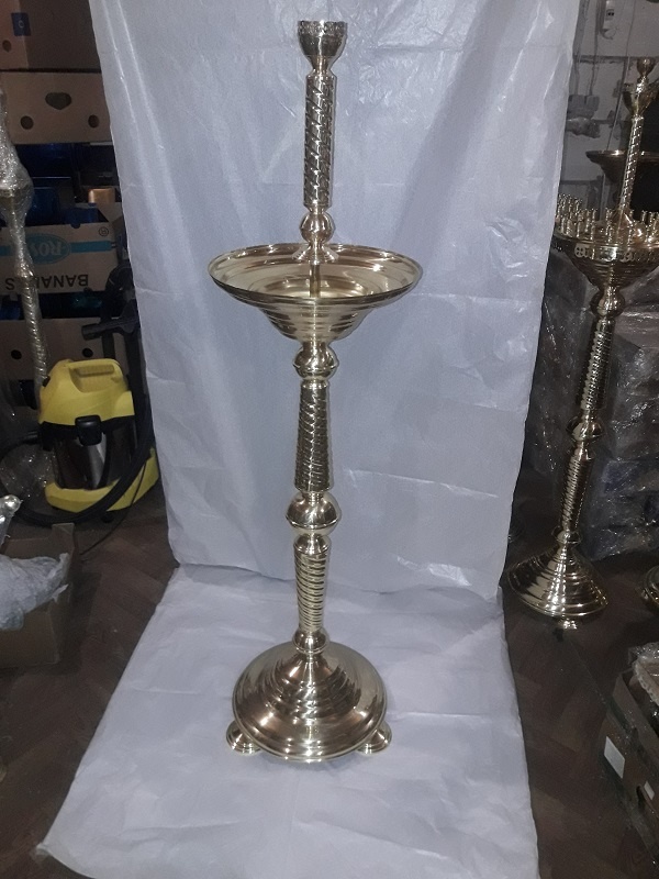 Підсвічник церковний пісочний великий (2 конуси)