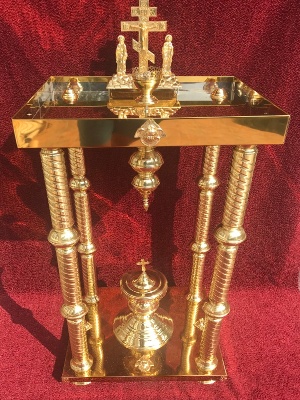 Панахидний стіл 4 ніжки (пісочний)