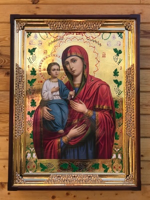 Ікона Божої Матері «Троєручиця»