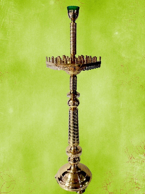 Підсвічник церковний 42 св. (шестигранний)