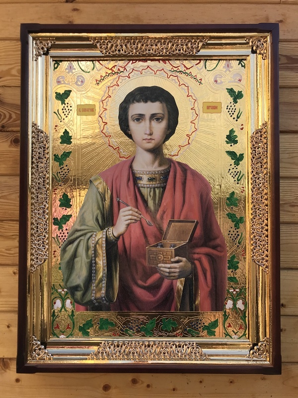 Святий Пантелеймон (поясний)