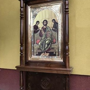 Кіот підстінний різьблений дерев'яний