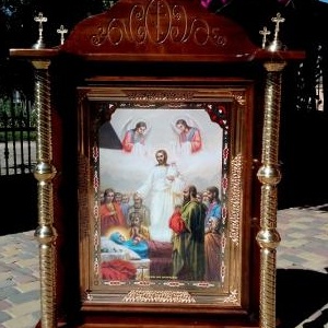 Кіот різьблений дерев'яний виносний