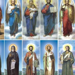 Приклад ескізу ікон на іконостас