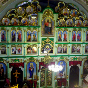 Іконостас з іконами на пвх