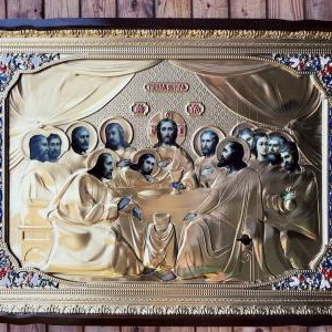 Тайна Вечеря (емаль)