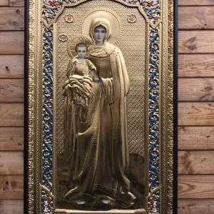 Ікона Божої Матері «Благодатне Небо» (емаль)