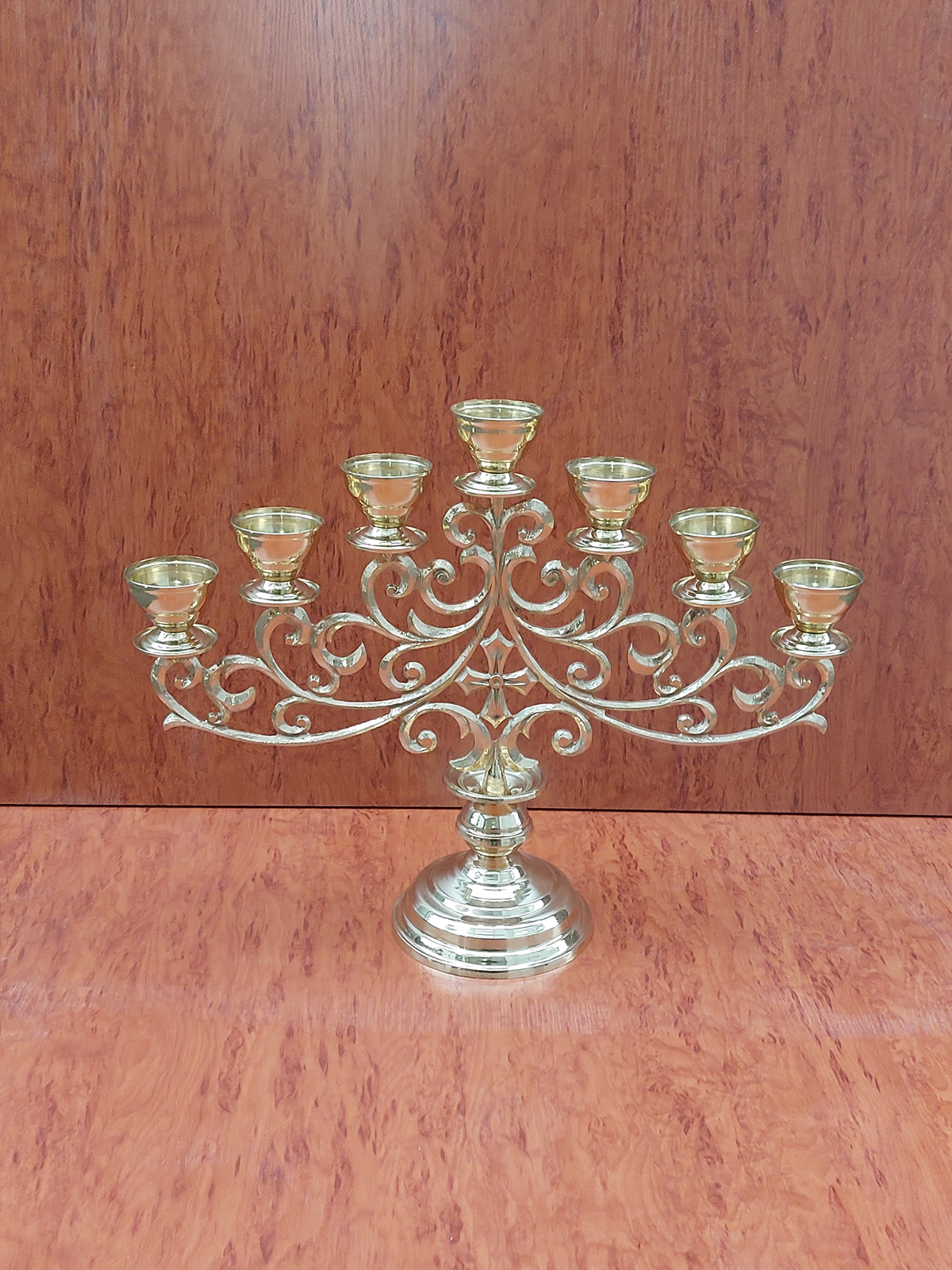 Семисвічник напрестольний 2 (55) з кулями